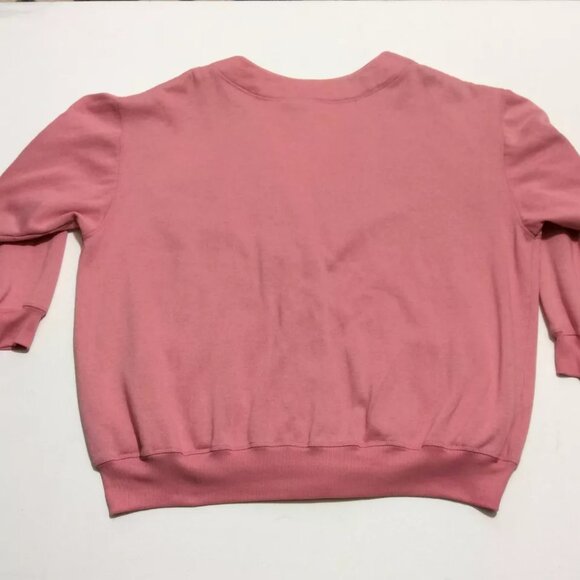 Justin Allen Xtra Womens Cardigan Sweater Size 44/24W Pink Long Sleeve - Picture 4 of 12